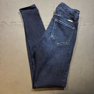 Kancan Dark Wash Skinny Jeans Women’s 25 normcore casual streetwear urban punk